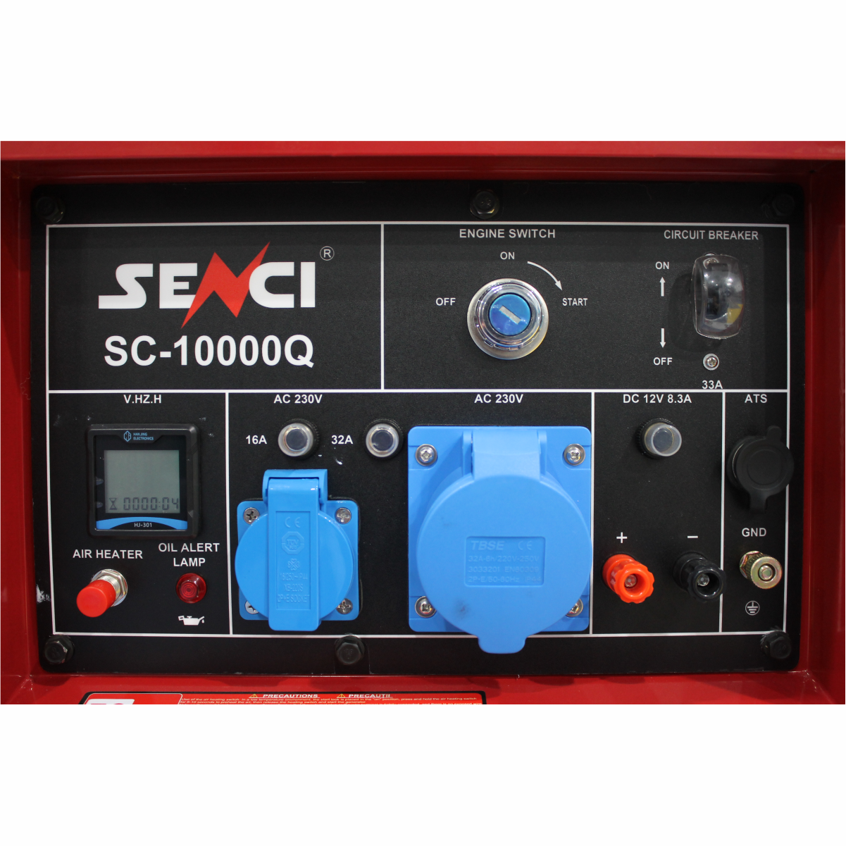 Generator insonorizat SENCI SC10000Q-3 putere maxima 8 kW 400V motor Diesel fara ATS Generator insonorizat SENCI SC10000Q-3 putere maxima 8 kW 400V motor Diesel fara ATS